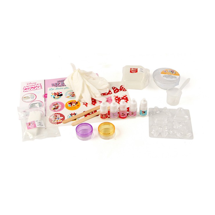 DI074-CH315 ((SEIYASHOP)) MINNIE MOUSE MAKE YOUR OWN LIPBALM & SOAP ชุดทำลิปปาล์ม และ สบู่ มินนี่เมาสท์ ได้ด้วยตัวเอง