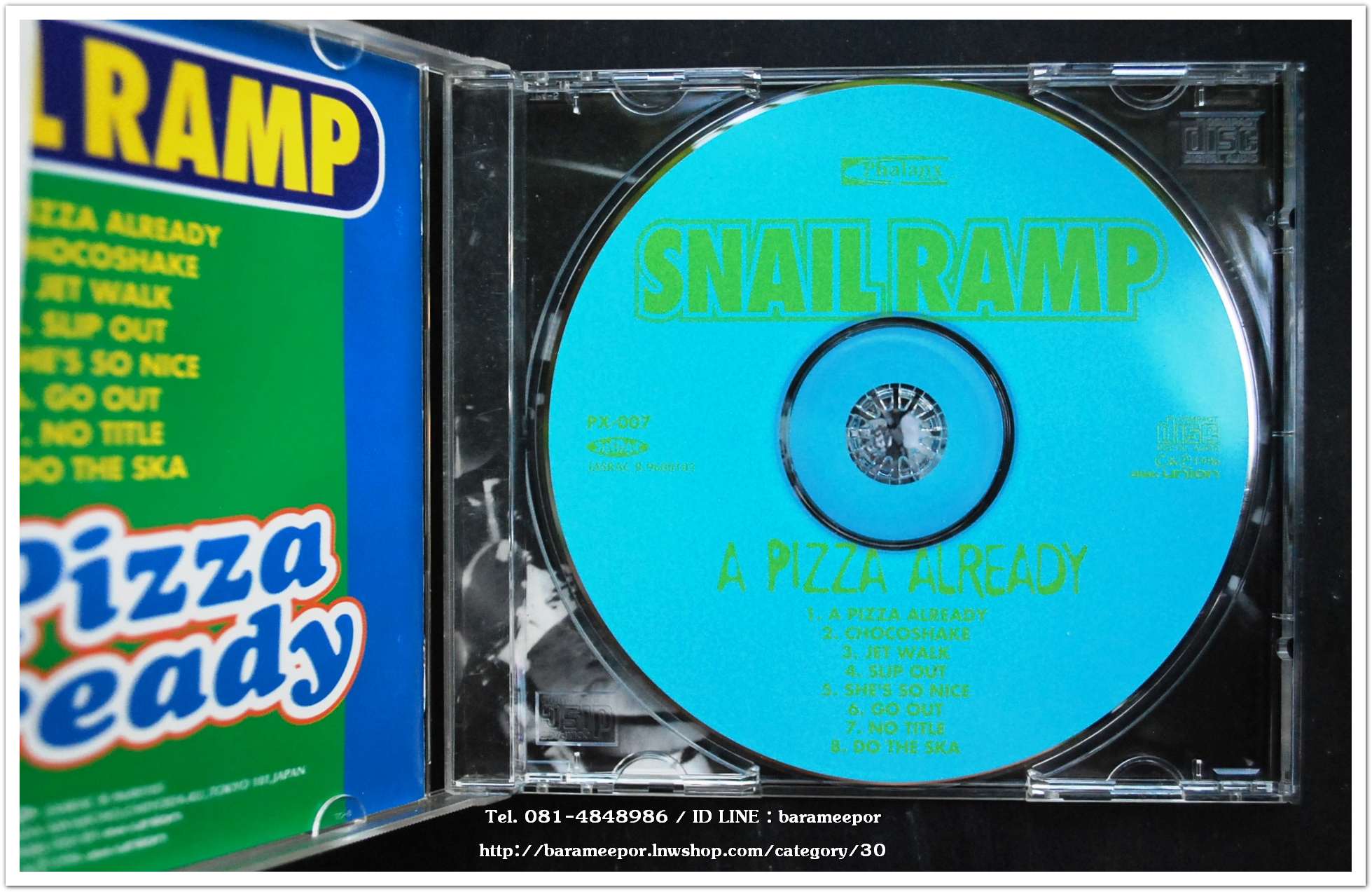 ซีดี.นักร้องญี่ปุ่น SNAILRAMP A PIZZA ALREADY ฺสภาพสวย
