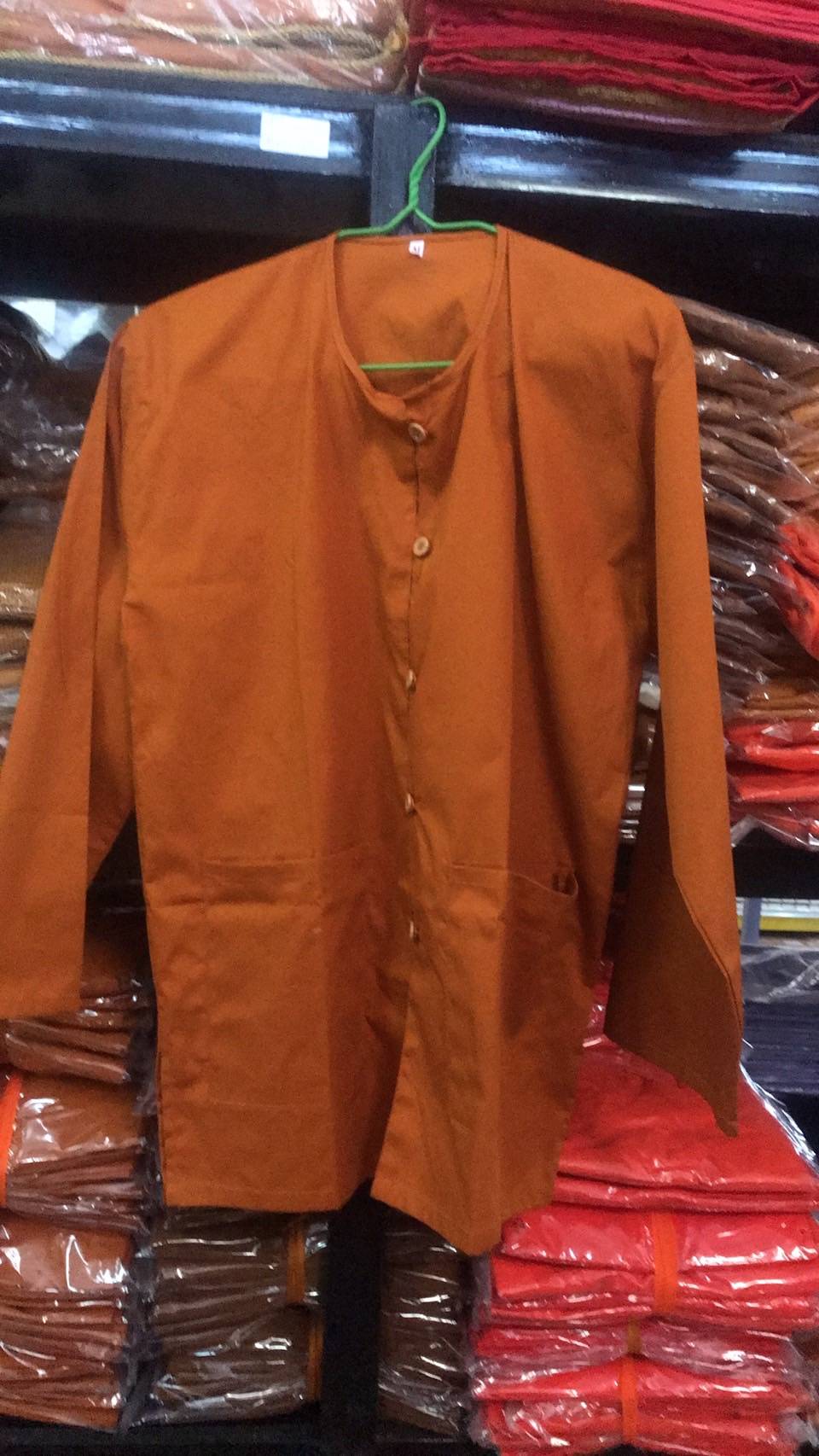 เสื้อแขนยาวพระผ้าซันฟลอไรซ์ (อย่างดี)