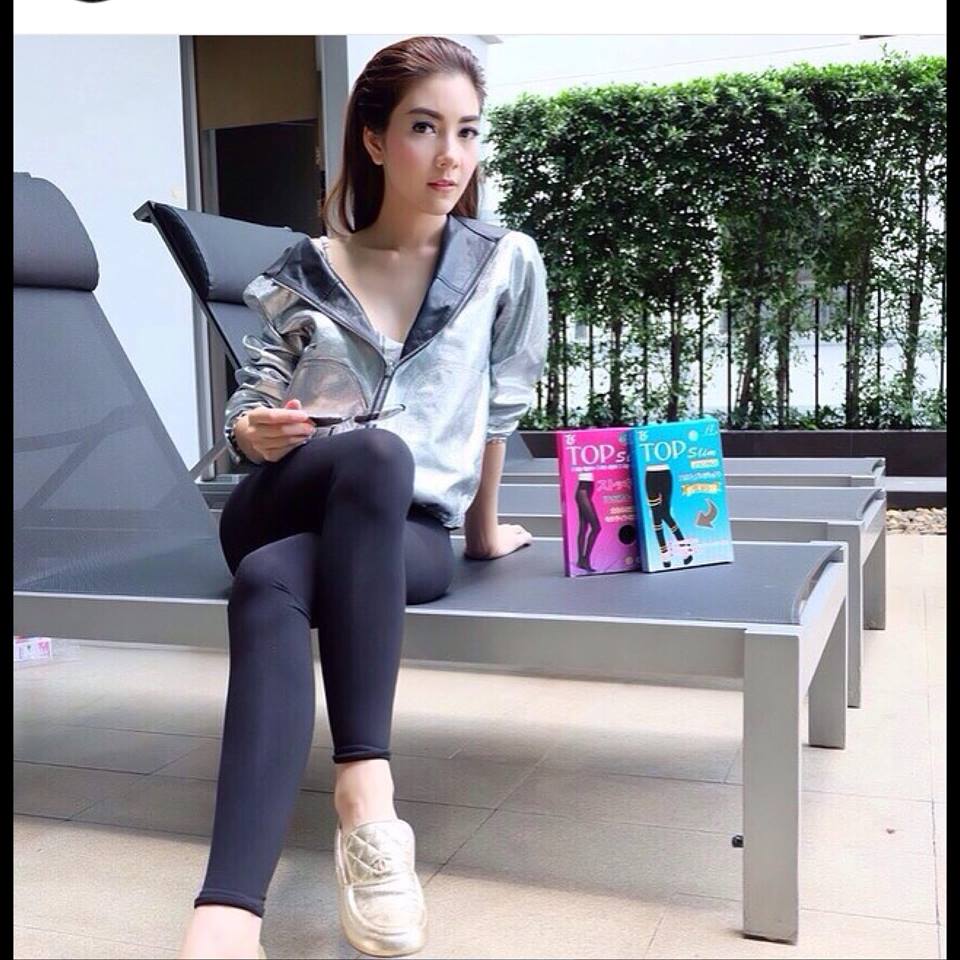 Top Slim Leggings เลคกิ้ง กางเกงขาเรียว (สีเนื้อ) Top Slim Leggings เลคกิ้ง กางเกงขาเรียว 1คู่ (สีดำ)