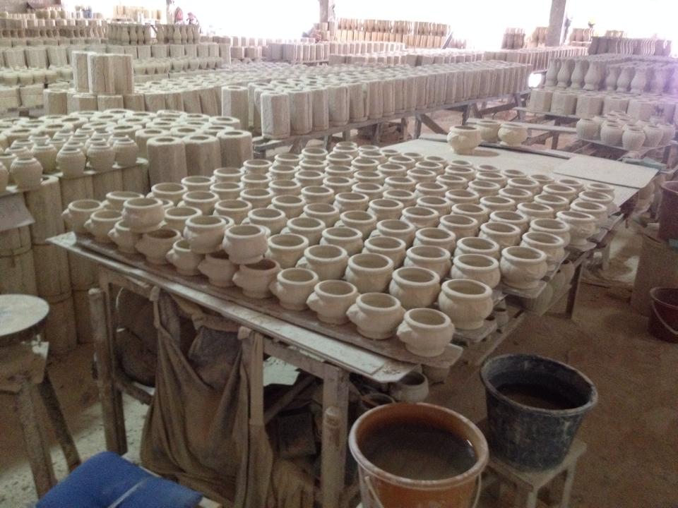 กระถางธูปหัวสิงห์มุก