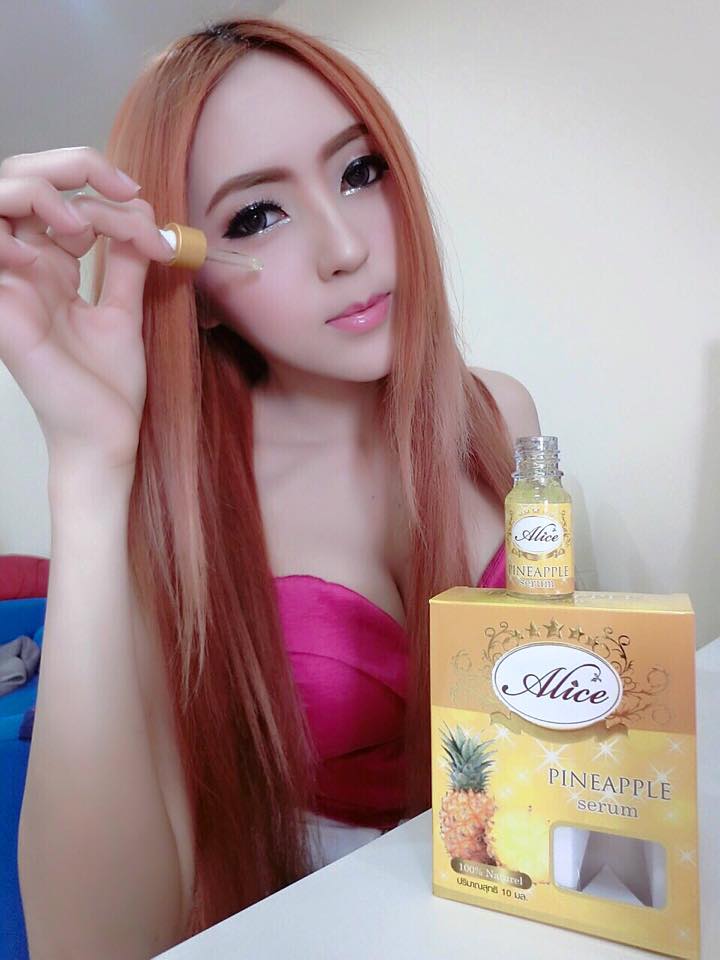 Alice เซรั่มสับปะรด เม็ดองุ่น Pineapple Grape Serum by Alice
