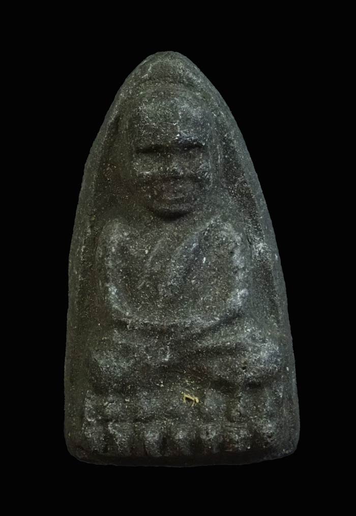 หลวงพ่อทวด เนื้อว่านหลังฝังเพชรหน้าทั่งและฝังตะกรุด พ่อท่านแดง วัดศรีมหาโพธิ์ ปัตตานี ปี 2538