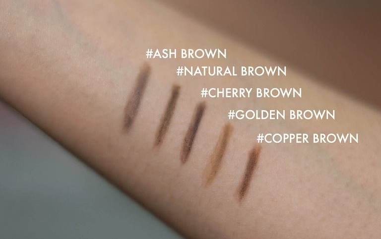Browit By Nongchat Pro Slim Brow Pencil มีสีอะไรบ้าง