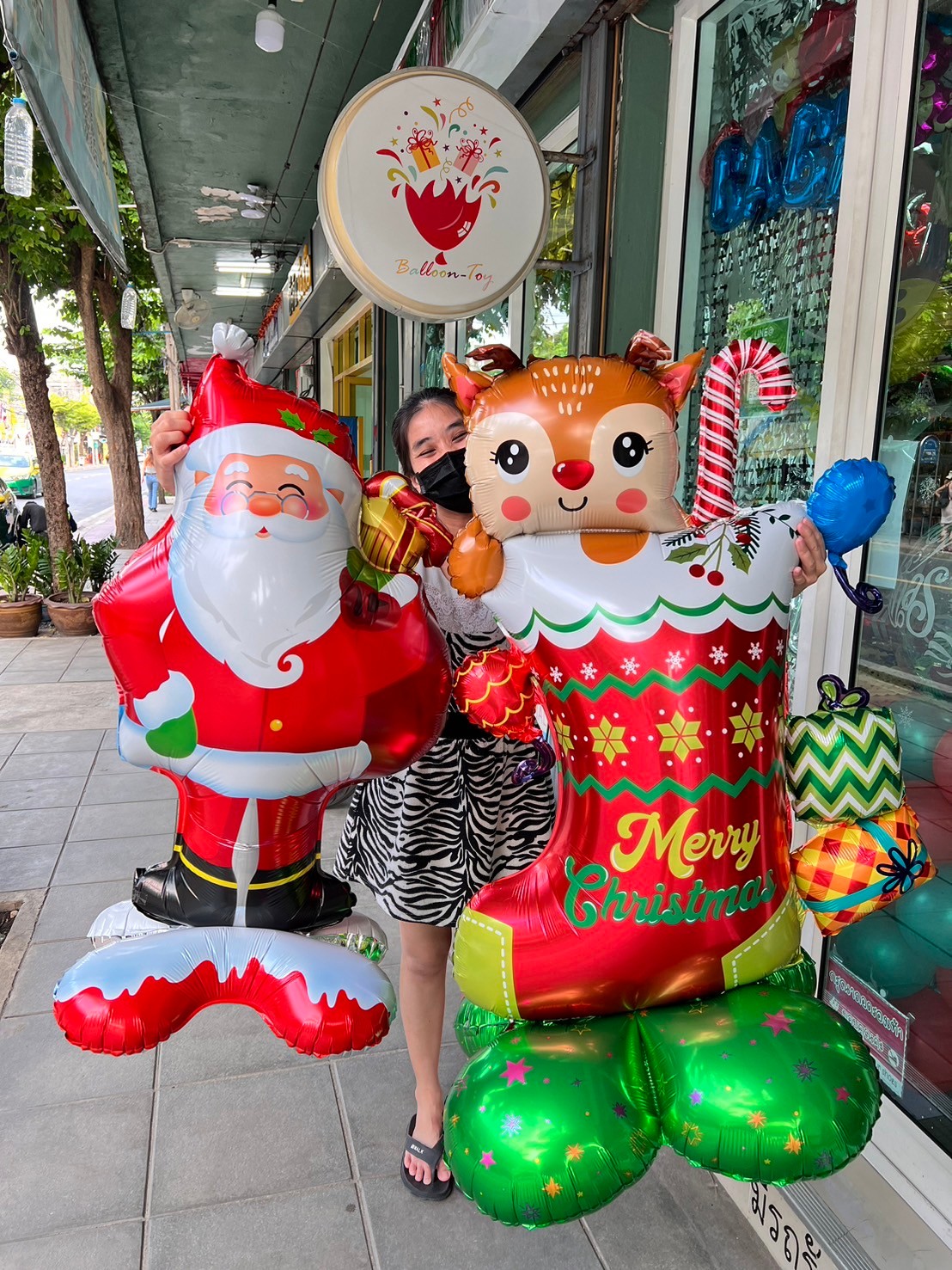 ลูกโป่งคริส์ตมาส-christmas-balloon