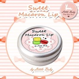 Sweet Macaron Lip By Little Baby 10 g. สวีท ลิป มาการอน ลิปแก้ปากดำ