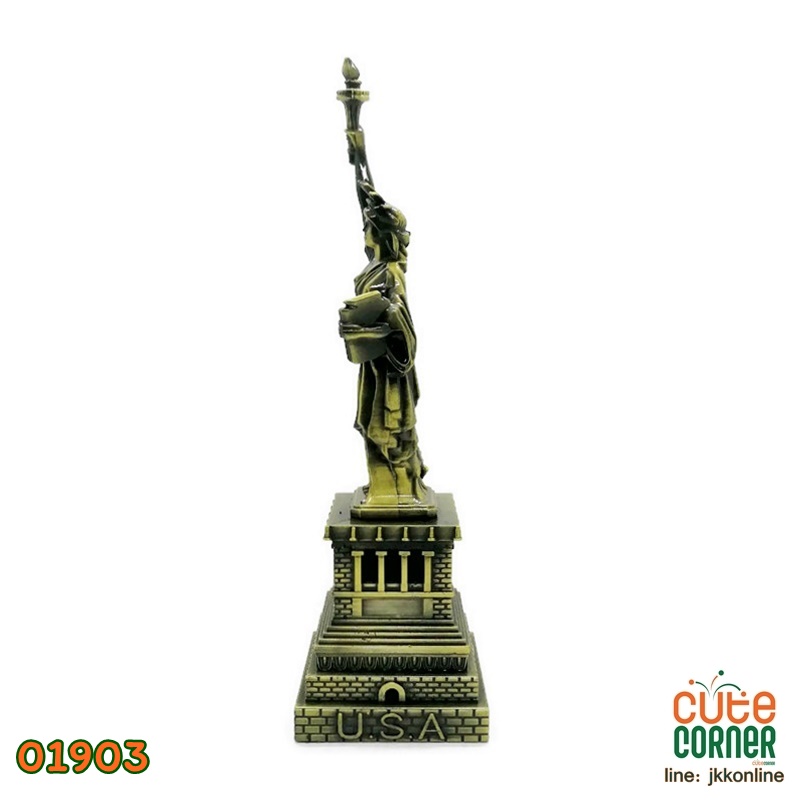 01903- โมเดลเทพีเสรีภาพ BL 26 ซม - ฟรีค่าส่ง