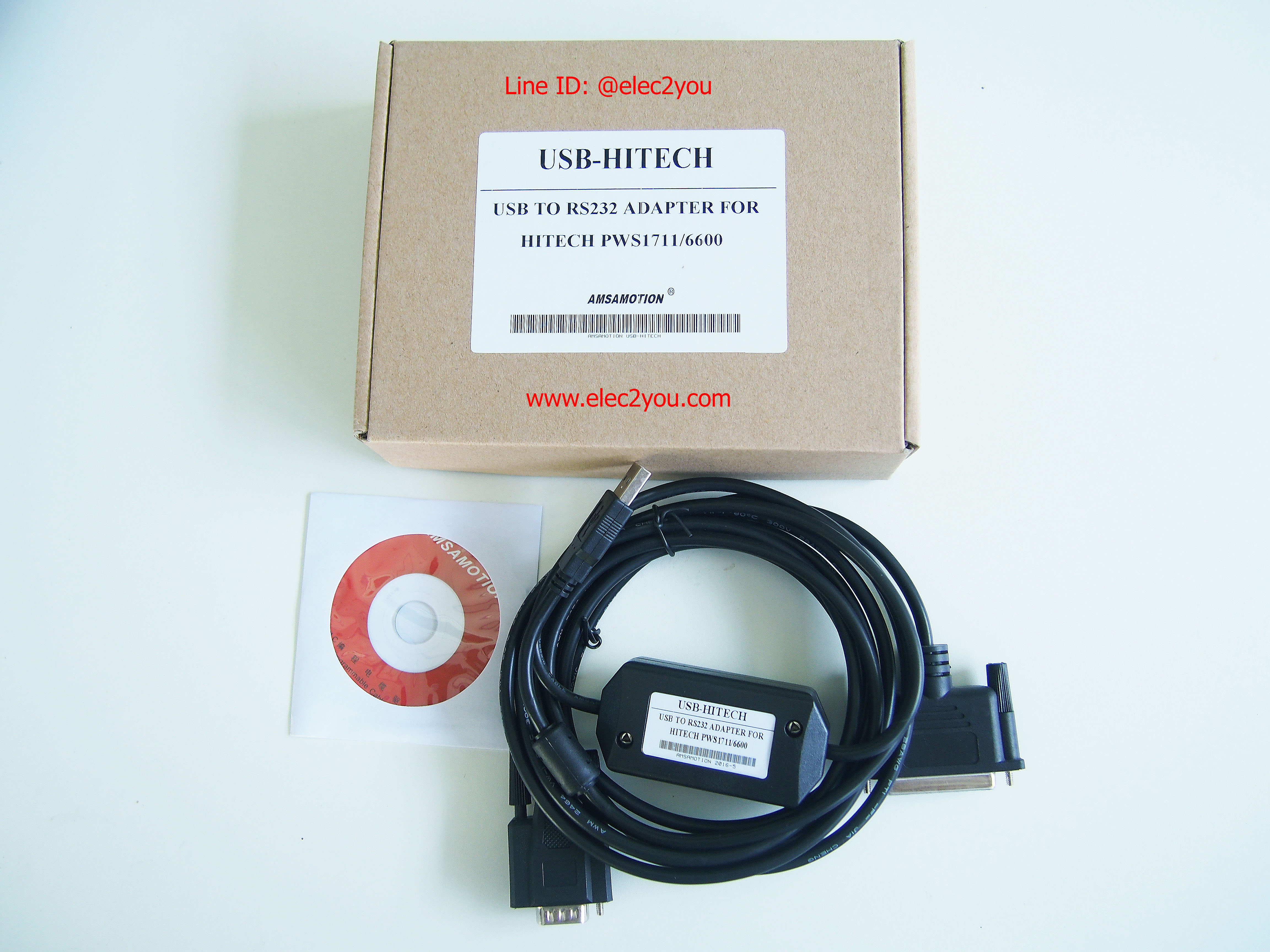 สาย PWS1711 / 6600/5610/6500 touch screen programming Hitec
