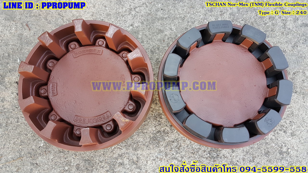 TSCHAN Nor-Mex Flexible Couplings Size : 240 Type : G