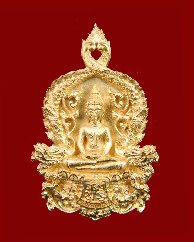 เหรียญฉลุชิ้นเดียวหลวงพ่อโสธร จ.ฉะเชิงเทรา รุ่นเจริญพร ปี 2555 เนื้อบรอนซ์