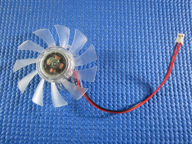 พัดลม ไม่มีกรอบ ขนาด6.5cm ใช้ไฟ12v dc.