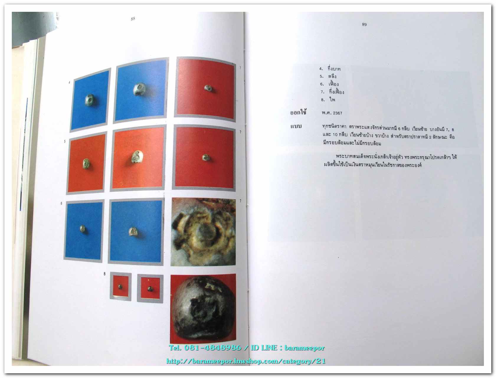 หนังสือ เหรียญกษาปณ์ เหรียญที่ระลึก กรุงรัตนโกสินทร์ พ.ศ.๒๓๒๕-๒๕๒๕ โดย: กรมธนารักษ์ กระทรวงการคลัง