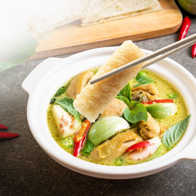 ฟองเต้าหู้ม้วน