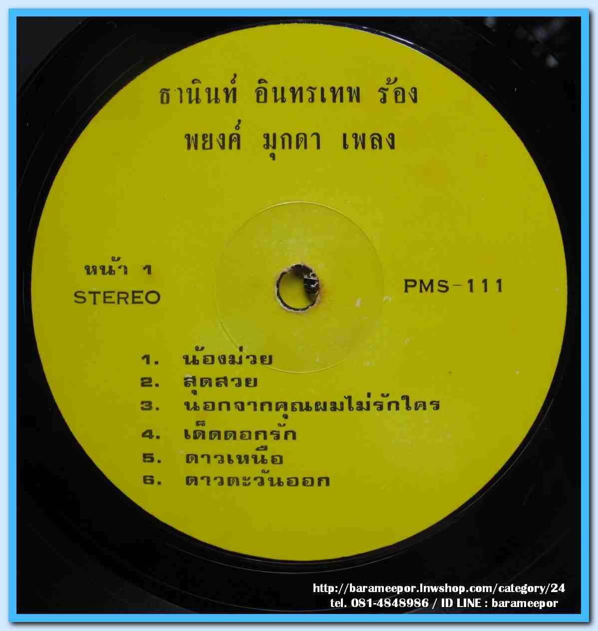 ธานินท์ อินทรเทพ ชุด น้องม่วย