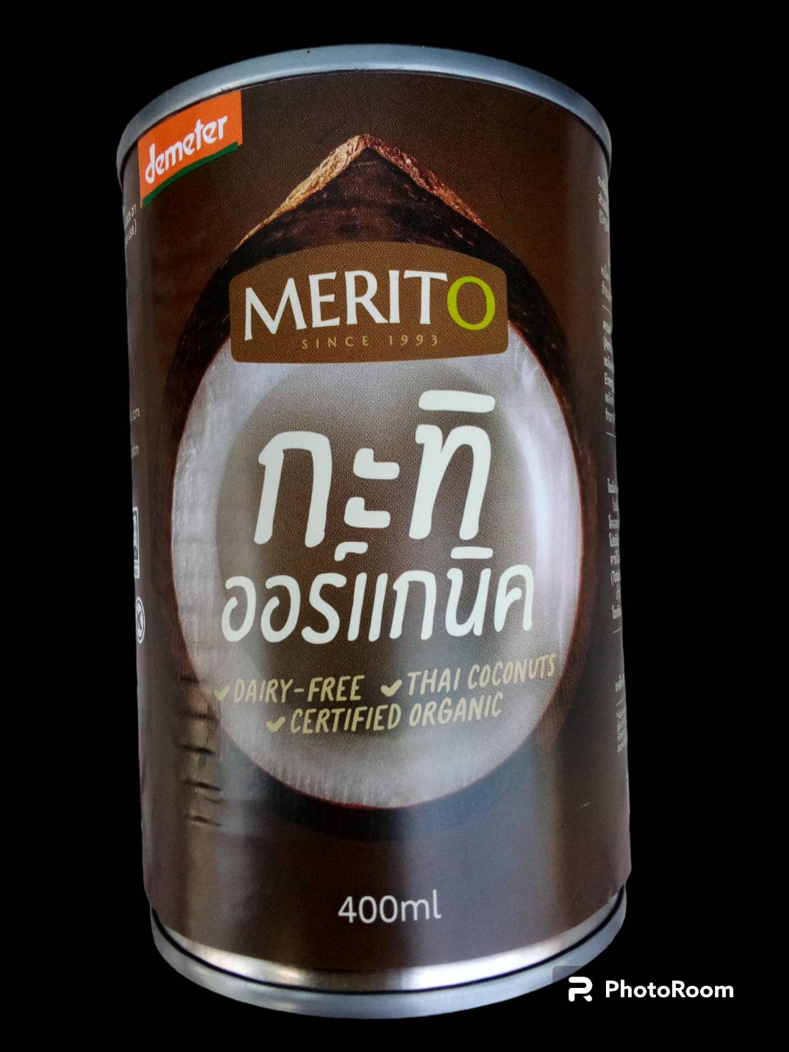 27-092-1100-1 กะทิอินทรีย์ฯ (เมอริท) 400 มล.* 1