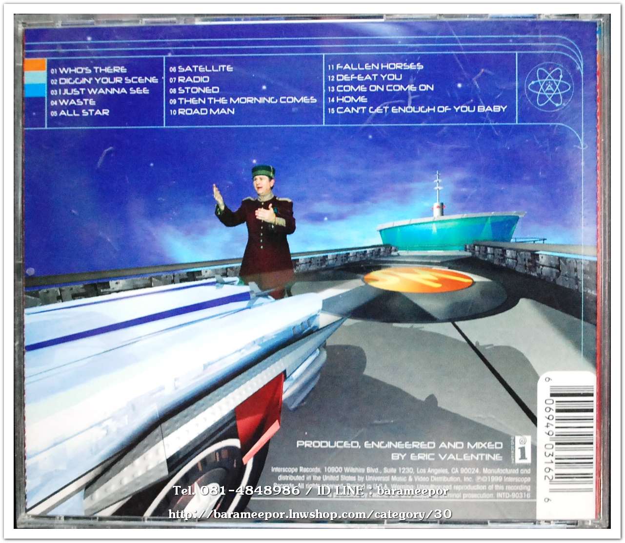 ซีดี.นักร้องญี่ปุ่น SMASH MOUTH ASTRO LOUNGE สภาพสวย
