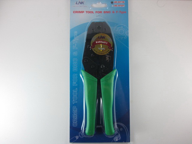 คีมเข้าหัว BNC RG59/RG6/RG62 Link แท้ UC-8116