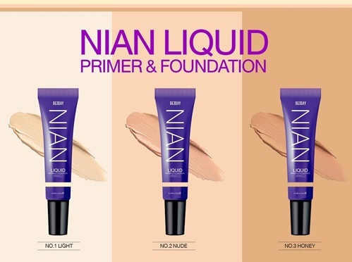 Deesay Nian Liquid Primer &Foundation มีกี่สี รองพื้นเนียน มีกี่สี