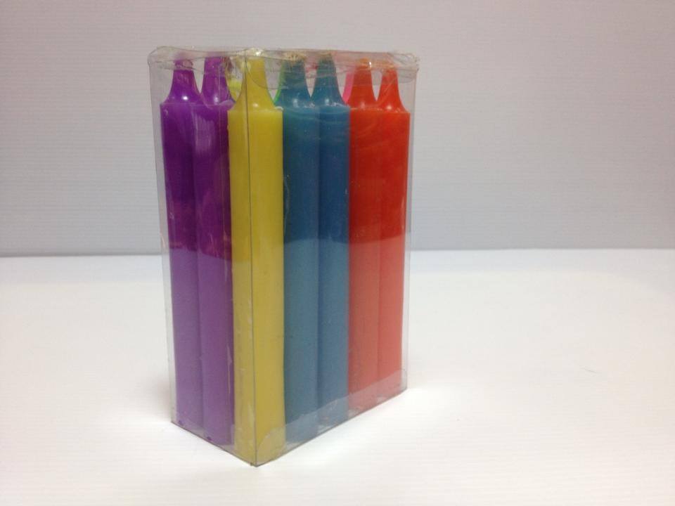เทียน 6 สี