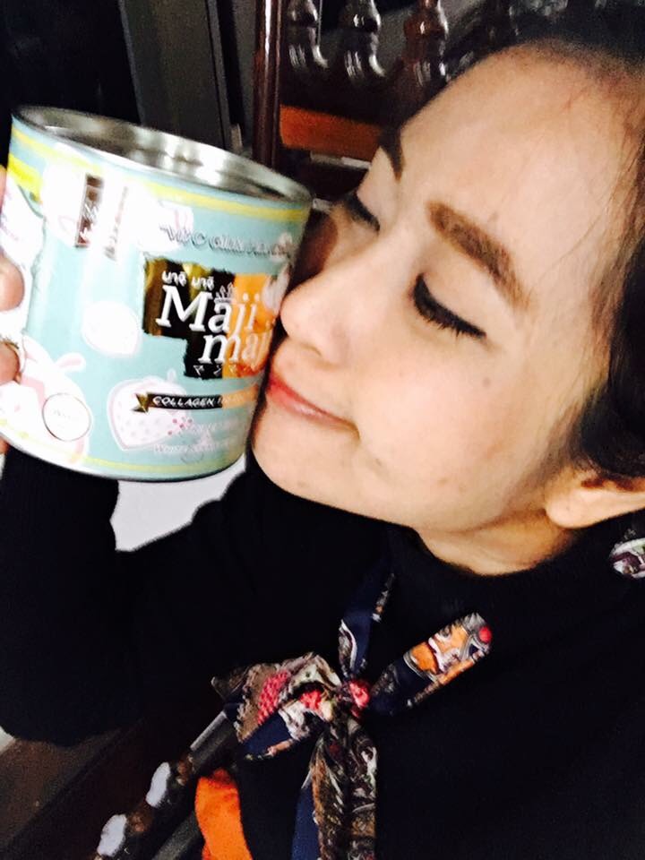 MAJI MAJI Premium Pure Collagen Mineral Flavour มาจิมาจิ คอลลาเจนน้ำแร่ คอลลาเจนโกงอายุ คอลลาเจนหน้าเด็ก