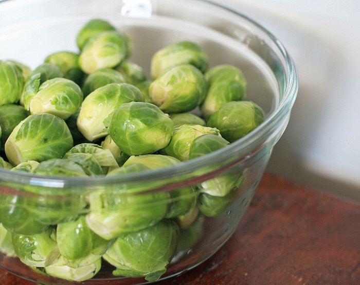 (Whole 1 LB) เมล็ดพันธุ์ กะหล่ำดาว - Green Brussels Sprouts Seed