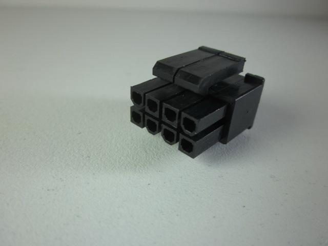 อะไหล่ หัวPower motherboard cpu 8พิน สีดำ(4+4)