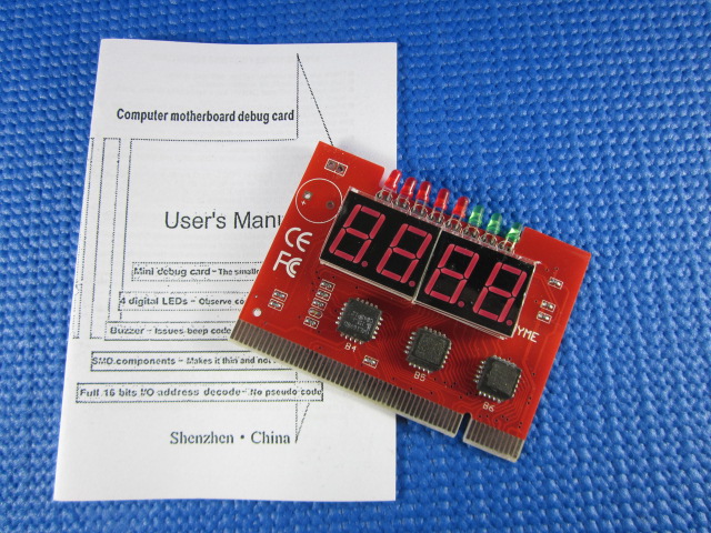 Card Test Mainboard แบบ 4หลัก (debug card)