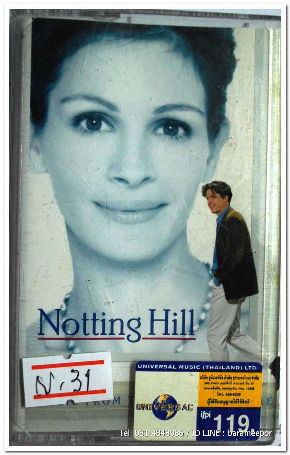 NOTTING HILL เทปเพลงสากล สภาพสวย