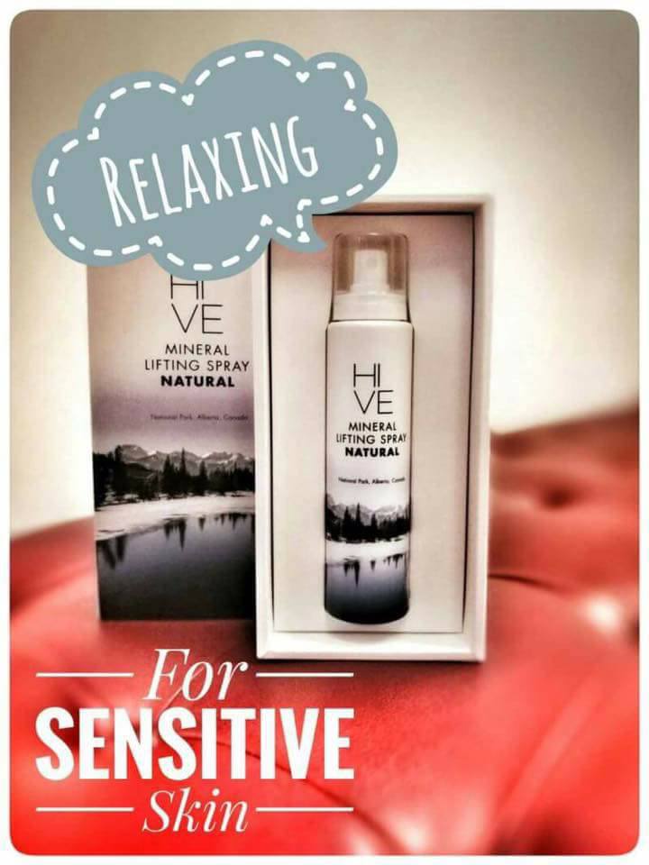 Hive Mineral Natural Lifting Spray 145 ml. ไฮฟ สเปรย์น้ำแร่ ยกกระชับผิวหน้า