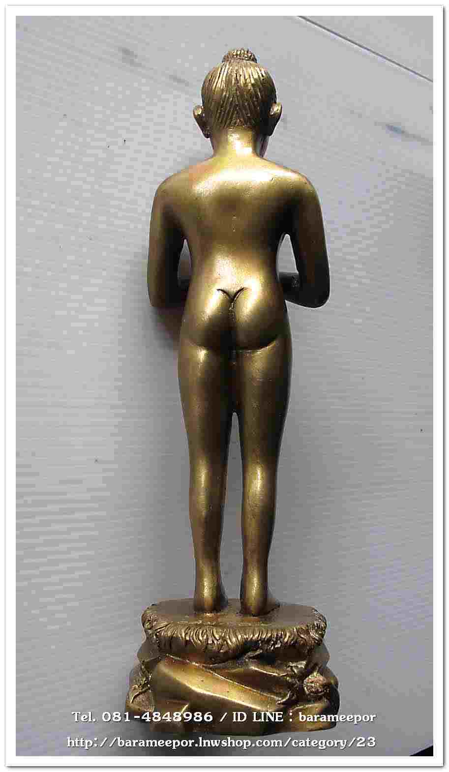 ไอ้ไข่ รุ่น ไอ้ไข่ กายสิทธิ์ เศรษฐีโคตรโคตร องค์บูชาฐานภูเขา ขนาด 9 นิ้วเนื้อสัมฤทธิ์เหลือง ออกวัดเสมาเมือง