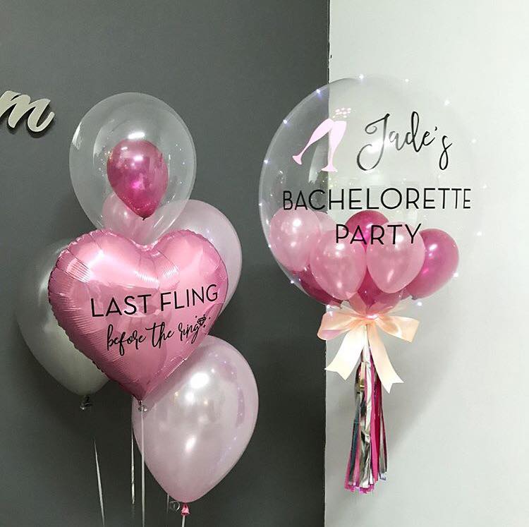 ลูกโป่งวาเลนไทน์ Valentine's balloon (ยังไม่รวมไฟ LED)