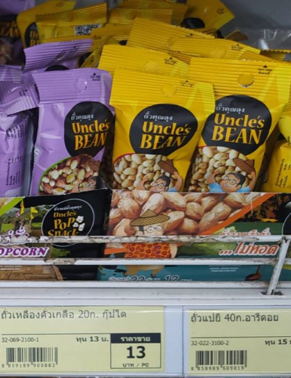 32-069-2100-1 ถั่วเหลืองคั่วเกลือ 20กรัม กุ๊ปไต