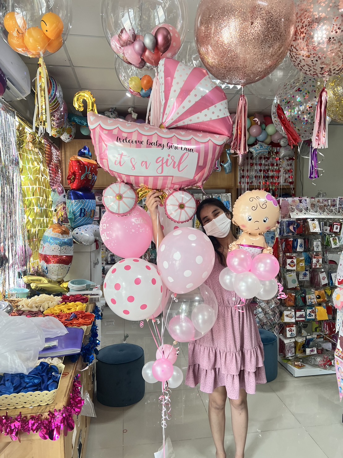ลูกโป่งแรกเกิด