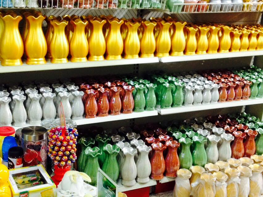 แจกันเซรามิค (งานสวย)