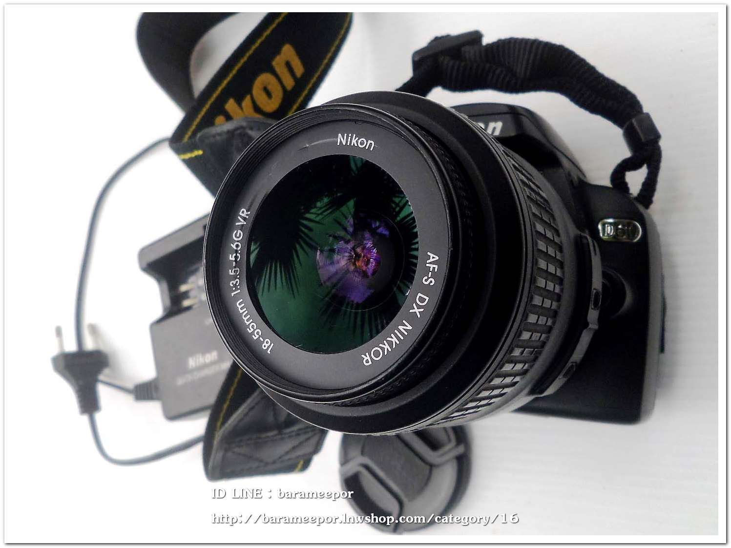 กล้อง NIKON D60 + 18-55 mm.