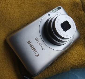 กล้องดิจิตอล Canon IXUS 130 สีเงิน