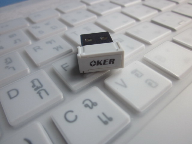 คีย์บอร์ดไร้สาย 2.4GHz OKER K-98
