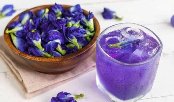 เมล็ดพันธุ์ ดอกอัญชัน สีม่วงกลีบซ้อน 4-5 ชั้น Purple Double Butterfly Pea Seed
