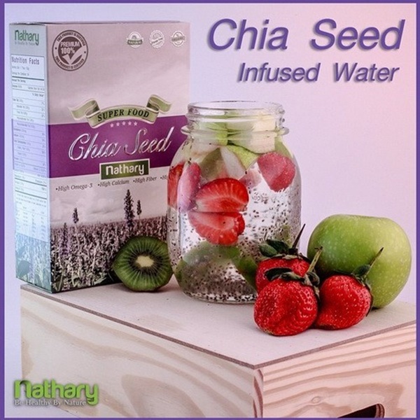 Chia Seeds By Nathary เมล็ดเชียตราเนธารี่