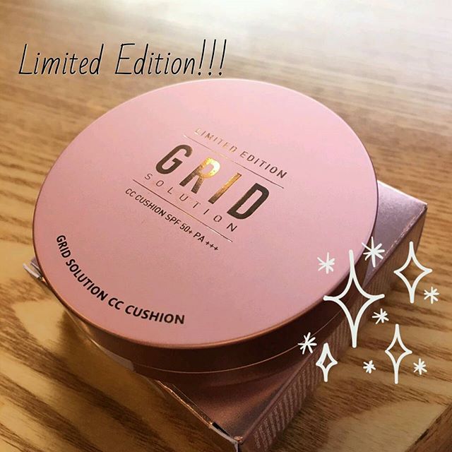 Grid Solution CC Cushion SPF 50+ PA+++ Limited Editon ราคา 550 บาท