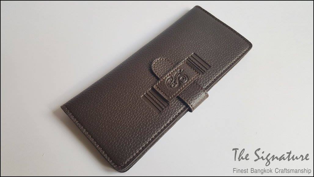 Secrect Brown(น้ำตาลเข้ม) - Sashy Yen Wallet