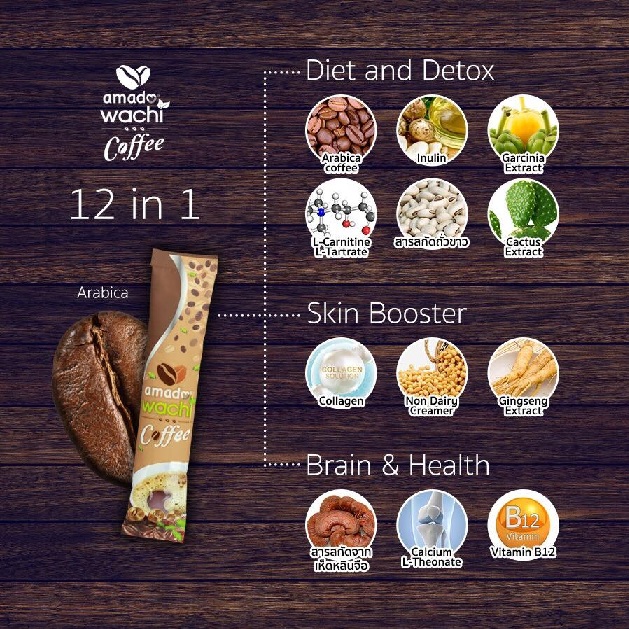 amado wachi coffee อมาโด้ วาชิ คอฟฟี่ 
