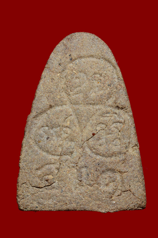 พ่อท่านคล้าย สข.1 พิมพ์กลาง เนื้อขานหมาก พ.ศ.2510