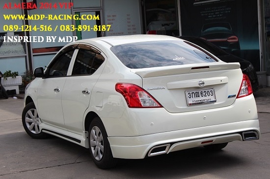 ชุดแต่งอเมร่า Nissan Almera 2010 2011 2012 2013 VIP