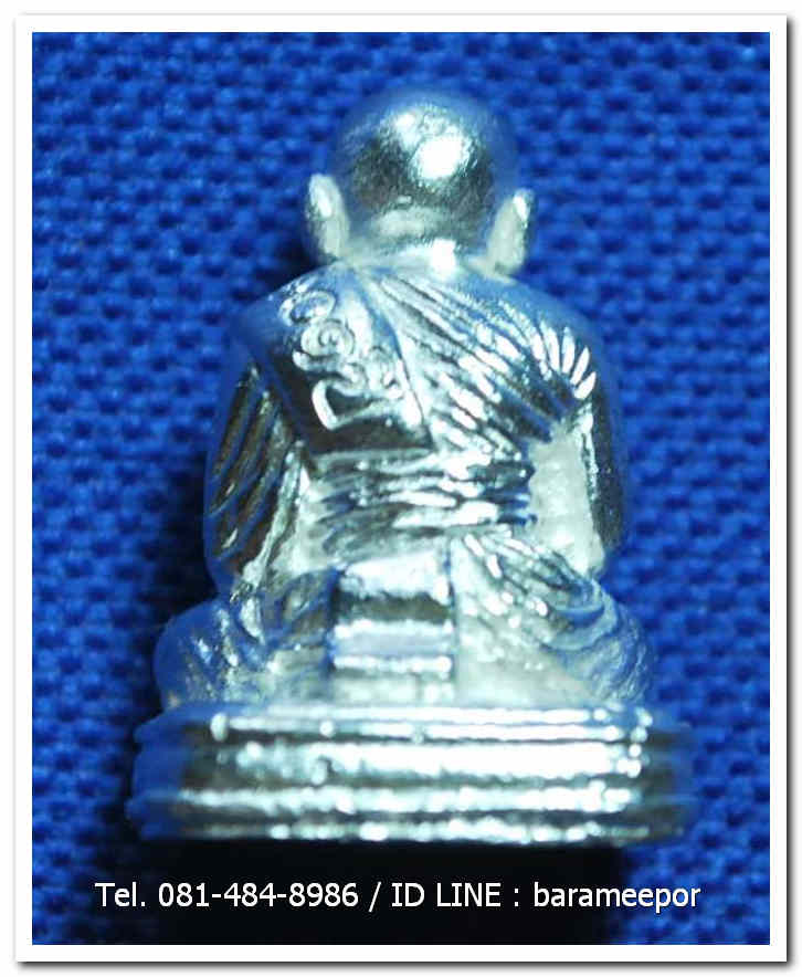 หลวงพ่อทวด 101 ปี อ.ทิม พระหล่อพิมพ์เลขใต้ฐานโบราณย้อนยุค บรรจุมวลสารเก่า 2497 เนื้อเงิน เลข ๑๐๘