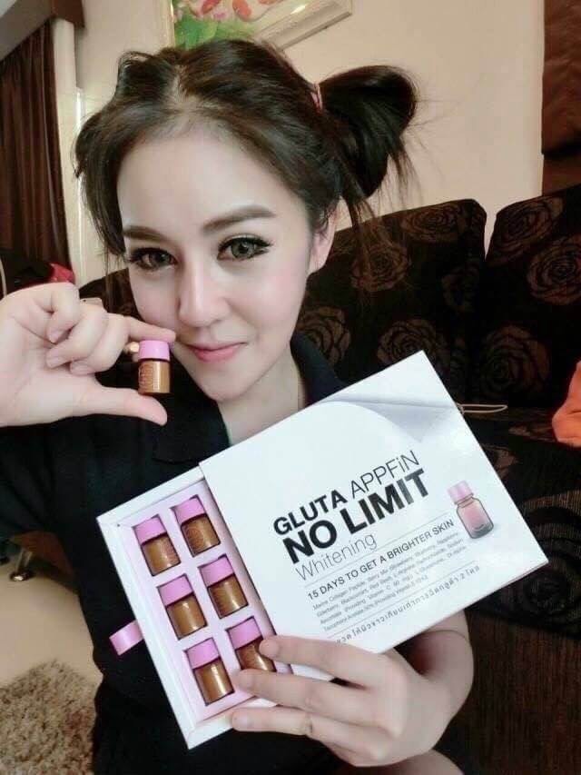 Gluta APP FiN สูตร NO LIMIT Whitening ราคา 750 บาท