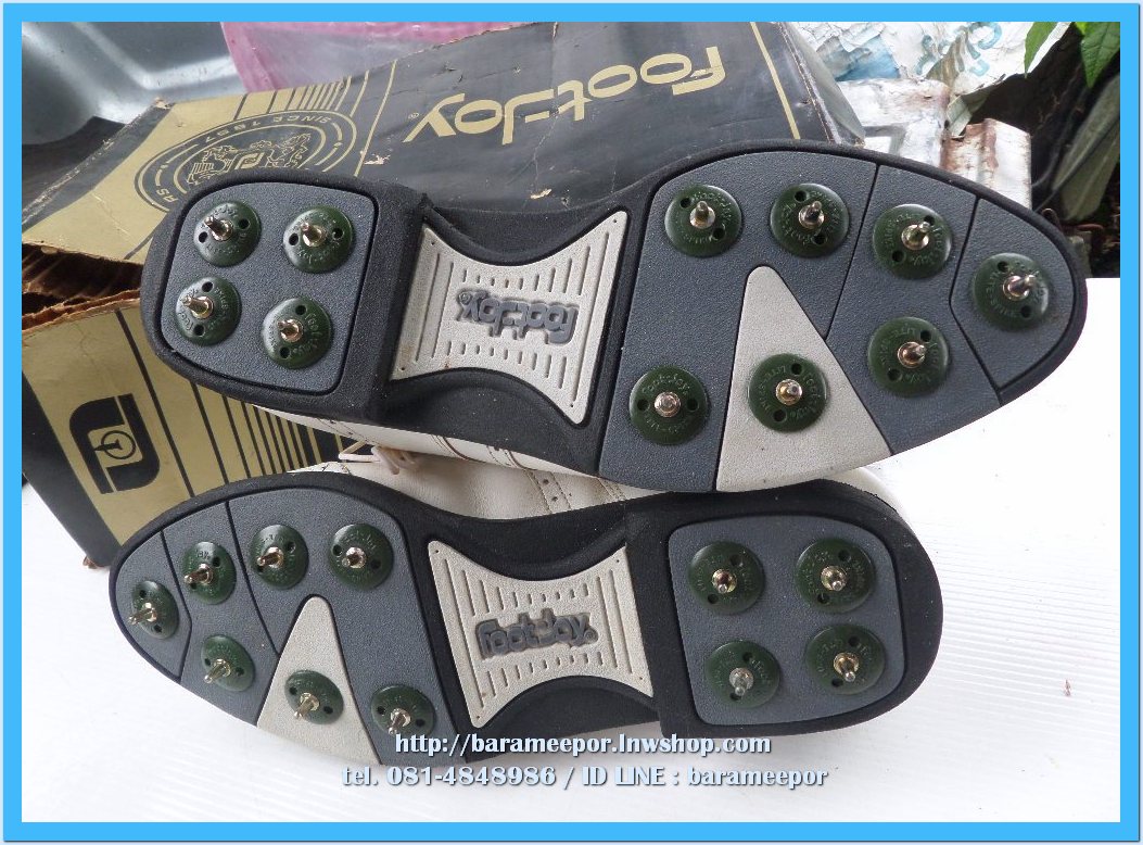 รองเท้าใส่ตีกอล์ฟ FOOT-JOY สภาพนอนกล่อง ไม่เคยใช้ เบอร์ 7 ½ สภาพดี