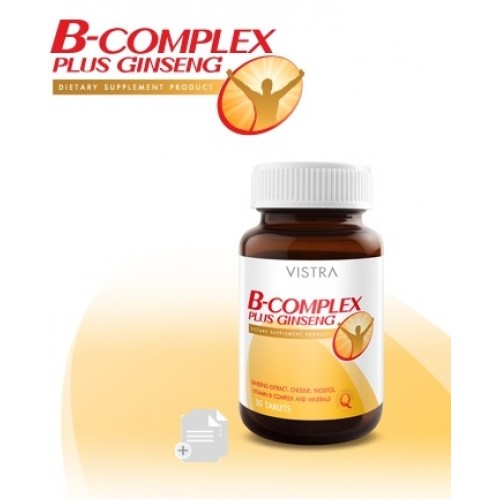 Vistra B complex plus Ginseng(1*30's)