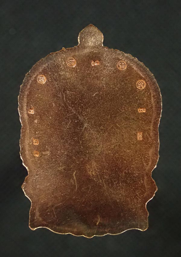 เหรียญนั่งพานชนะมาร91 (เจริญพร) หลวงพ่อคูณ วัดบ้านไร่ 2557 รุ่นรวยทันใจเจริญพร เนื้อทองแดงผิวไฟหลังเรียบ รวมโค๊ต หมายเลข 61