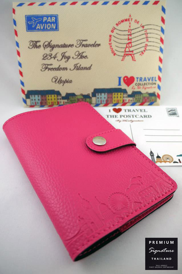 Fushia(บานเย็น) - Passport Holder